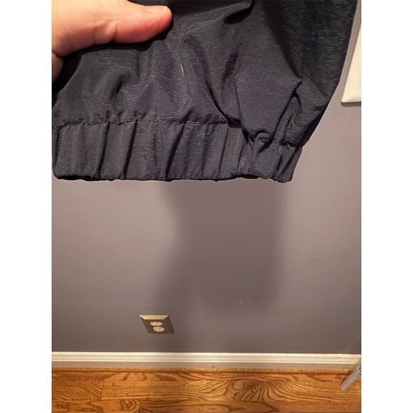 Greg Norman Men's Navy Windbreaker Jacket Size L Lightweight Hooded - Picture 4 of 8